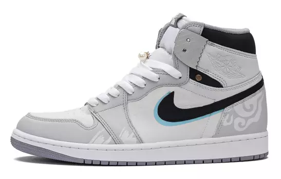 Кроссовки Jordan Air 1 Vintage High-Top Unisex, серый/черный
