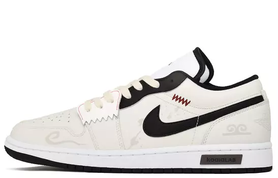 Кроссовки Jordan Air 1 Vintage Low-Top, белый/черный
