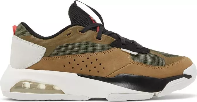Кроссовки Jordan Air 200E Medium Olive Brown Kelp, зеленый