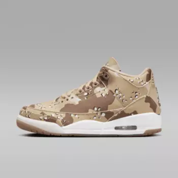 Кроссовки Jordan Air 3 Retro Tex "Desert Camo", цвет Dark Driftwood/Hemp/Velvet Brown/Sail