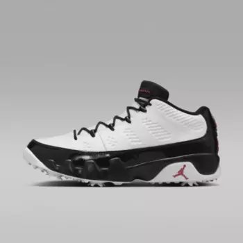 Кроссовки Jordan Air 9 G Golf Shoes, цвет White/Black/True Red