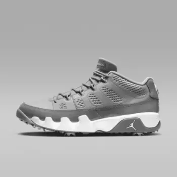 Кроссовки Jordan Air 9 G Golf Shoes, цвет Medium Grey/Cool Grey/White