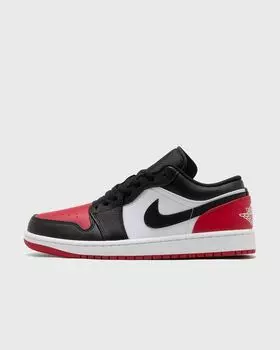 Кроссовки Jordan Air Jordan 1 Low “Bred Toe”, цвет white/black-varsity red-white