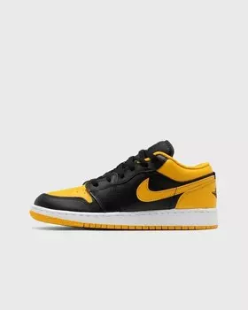 Кроссовки Jordan Air Jordan 1 Low (Gs), цвет black/yellow ochre-white