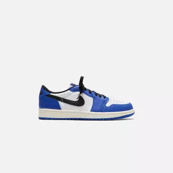Кроссовки Jordan Air Jordan 1 Low OG, цвет White/Black/Game Royal/Sail