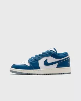 Кроссовки Jordan Air Jordan 1 Low Se (Gs), цвет white/industrial blue-blue grey-sai