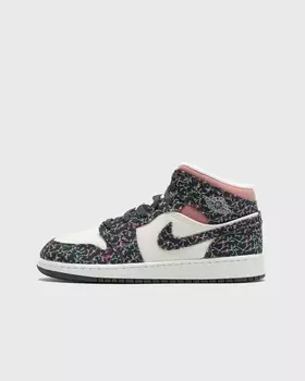 Кроссовки Jordan Air Jordan 1 Mid Se (Gs), цвет anthracite/anthracite-sail-red star