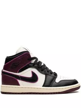 Кроссовки Jordan Air Jordan 1 Mid SE "Bordeaux", фиолетовый