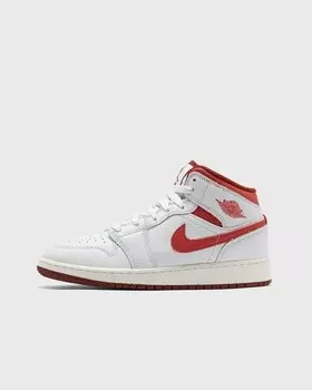 Кроссовки Jordan Air Jordan 1 Mid Se (Gs), цвет white/lobster-dune red-sail