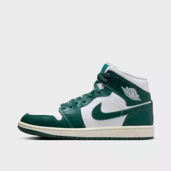 Кроссовки Jordan Air Jordan 1 Mid, зеленый/белый
