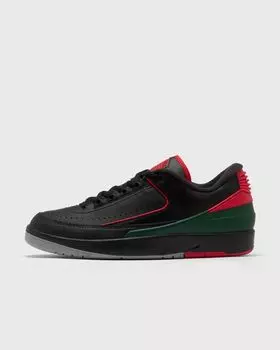 Кроссовки Jordan Air Jordan 2 Retro Low Men'S Shoes, цвет black/fire red-fir-cement grey