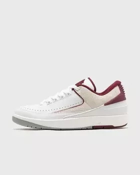 Кроссовки Jordan Air Jordan 2 Retro Low 'Cherrywood Red', цвет white/cherrywood red-lt steel grey