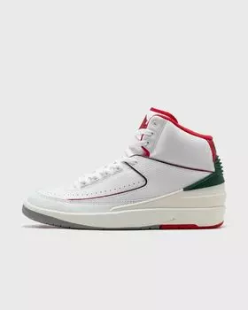 Кроссовки Jordan Air Jordan 2 Retro Men'S Shoes "Italy", цвет white/fire red-fir-sail