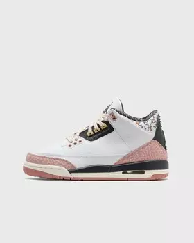 Кроссовки Jordan Air Jordan 3 Retro (Gs), цвет white/anthracite-red stardust-sail