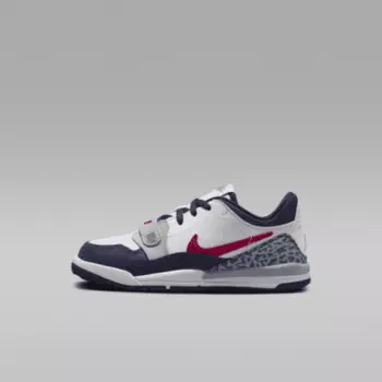 Кроссовки Jordan Air Legacy 312 Low, цвет White/Midnight Navy/Wolf Grey/Varsity Red