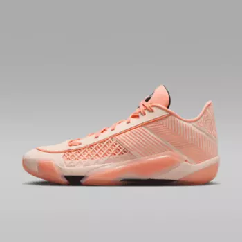 Кроссовки Jordan Air XXXVIII Low Basketball Shoes, цвет Crimson Tint/Orange Pulse/Black