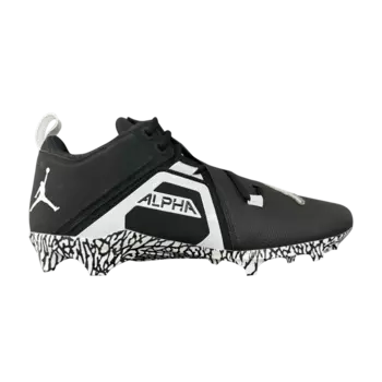 Кроссовки Jordan Alpha Menace Pro 3 Low 'Black White', черный