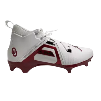 Кроссовки Jordan Alpha Menace Pro 3 Wide 'Oklahoma Away' PE, белый