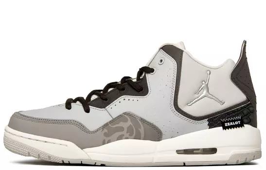 Кроссовки Jordan Courtside 23 Vintage Basketball Shoes Men Mid-top Gray/Brown, светло-серый