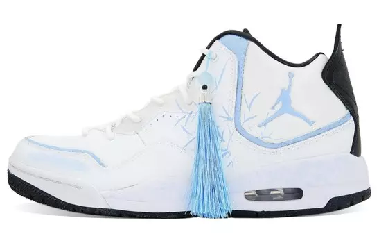 Кроссовки Jordan Courtside 23 Vintage Basketball Shoes Men Mid-top White/blue, белый