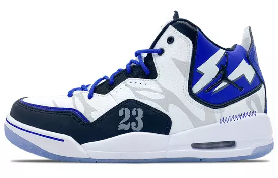 Кроссовки Jordan Courtside 23 Vintage Basketball Shoes Men Mid-top Blue, белый