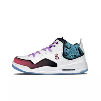 Кроссовки Jordan Courtside 23 Vintage Basketball Shoes Men Mid-top Purple/Blue, голубой