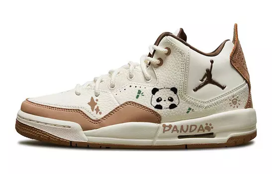 Кроссовки Jordan Courtside 23 Vintage Basketball Shoes Women's Low-top Brown/White, коричневый
