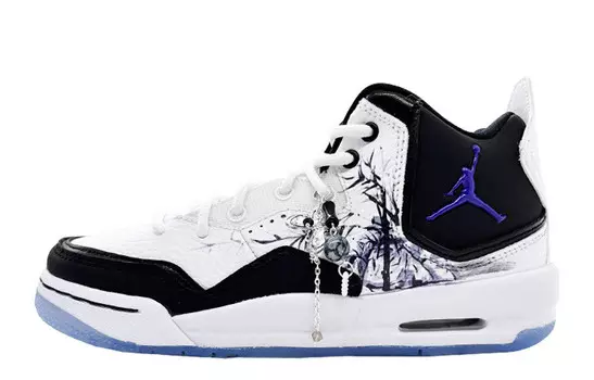 Кроссовки Jordan Courtside 23 Vintage Basketball Shoes Women's Low-top White, Black, белый