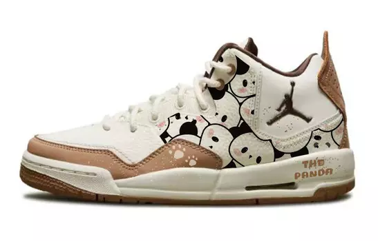Кроссовки Jordan Courtside 23 Vintage Basketball Shoes Women's Low-top Brown/White, коричневый