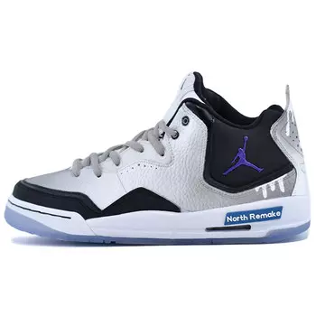 Кроссовки Jordan Courtside 23 Vintage Basketball Shoes Women's Mid-top Black/white, черный/белый