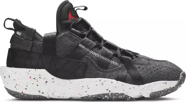 Кроссовки Jordan Crater Black University Red, черный