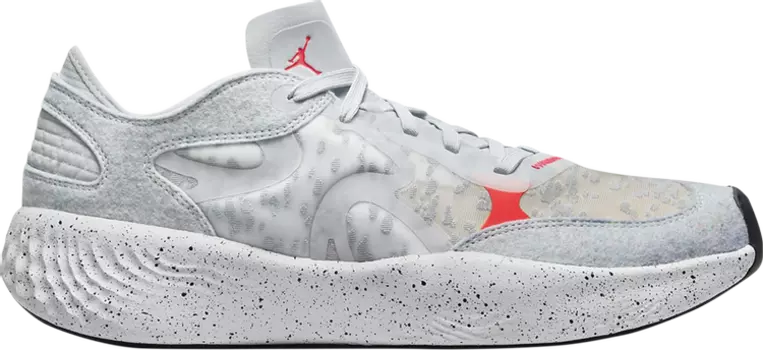 Кроссовки Jordan Delta 3 Low Platinum Infrared, серый