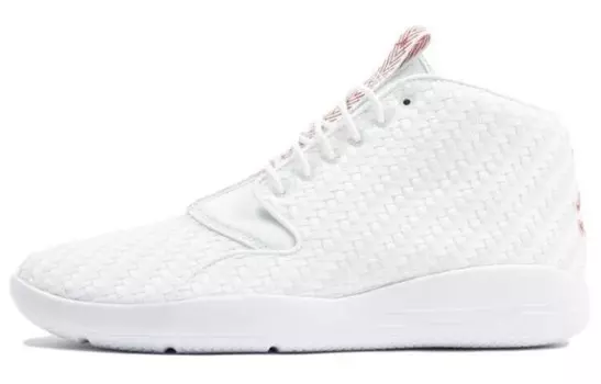 Кроссовки Jordan Eclipse Chukka White/Gym Red Black, белый