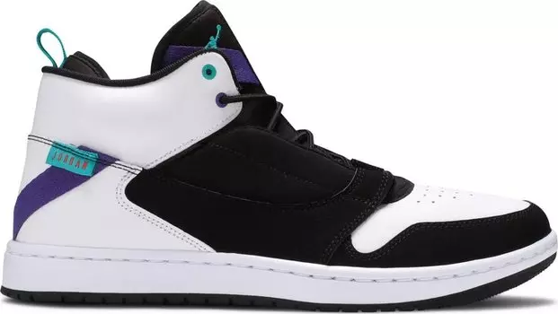 Кроссовки Jordan Fadeaway Black White, черный