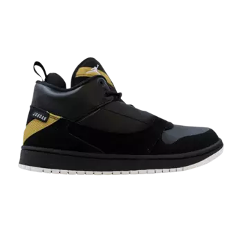 Кроссовки Jordan Fadeaway GS 'Black Metallic Gold', черный