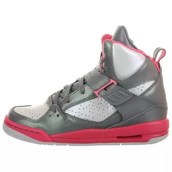 Кроссовки Jordan Flight 45 High Cool Grey GS, серый