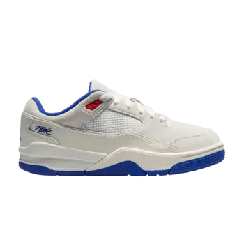 Кроссовки Jordan Flight Court GS 'Phantom Deep Royal Blue', белый