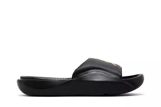 Кроссовки Jordan Franchise Slide 'Black Metallic Gold', черный