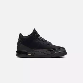 Кроссовки Jordan GS Air Jordan 3 Retro, цвет Black/Dark Charcoal/Black