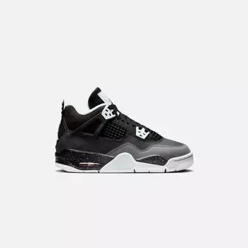 Кроссовки Jordan GS Air Jordan 4 Retro, цвет Black/White/Cool Grey/Pure Platinum