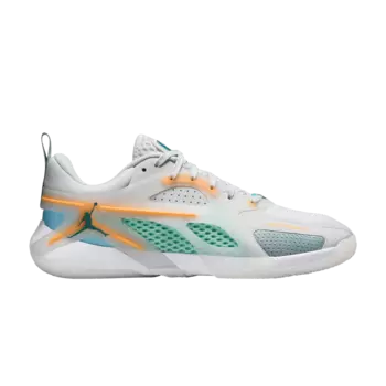 Кроссовки Jordan Heir 'Off White Mineral Teal Orange', белый