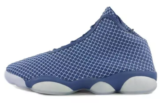 Кроссовки Jordan Horizon Vintage Basketball Shoes Men Mid-top White/Royal Blue/Fern Green, синий