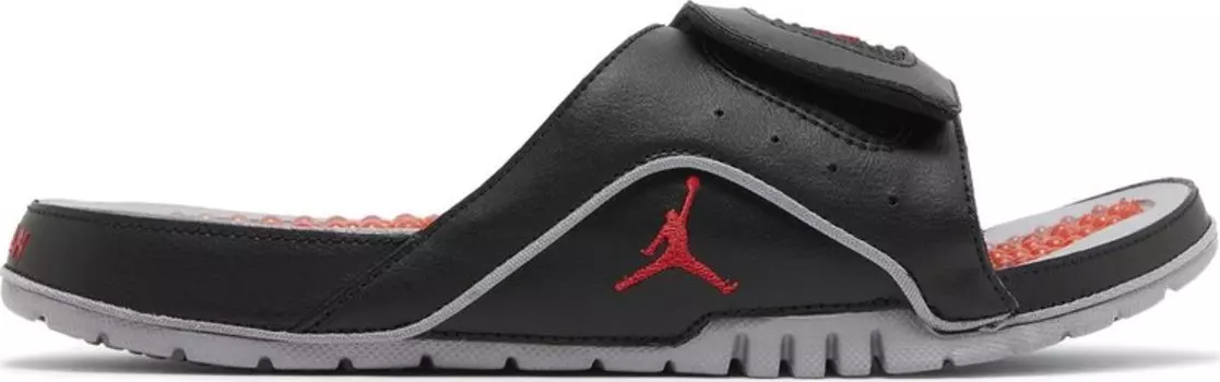 Кроссовки Jordan Hydro 4 Retro Slide 'Black Cement', черный