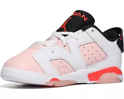 Кроссовки Jordan Jordan 6 Retro Low, цвет White/Atmosphere/Infrared 23/Black