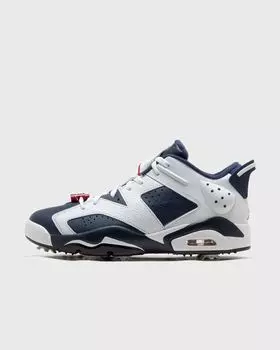 Кроссовки Jordan Jordan Retro 6 Golf "Olympic", цвет white/midnight navy-varsity red
