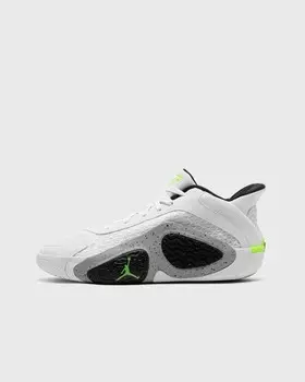 Кроссовки Jordan Jordan Tatum 2 (Gs), цвет white/electric green-black-wolf gre