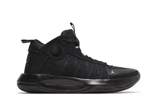 Кроссовки Jordan Jumpman 2020 'Black Metallic Silver', черный