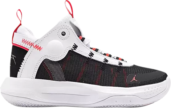 Кроссовки Jordan Jumpman 2020 GS Red Orbit, белый