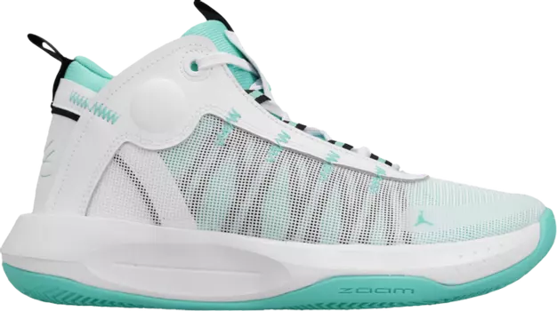Кроссовки Jordan Jumpman 2020 PF Aurora Green, белый