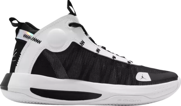 Кроссовки Jordan Jumpman 2020 PF Metallic Silver, черный